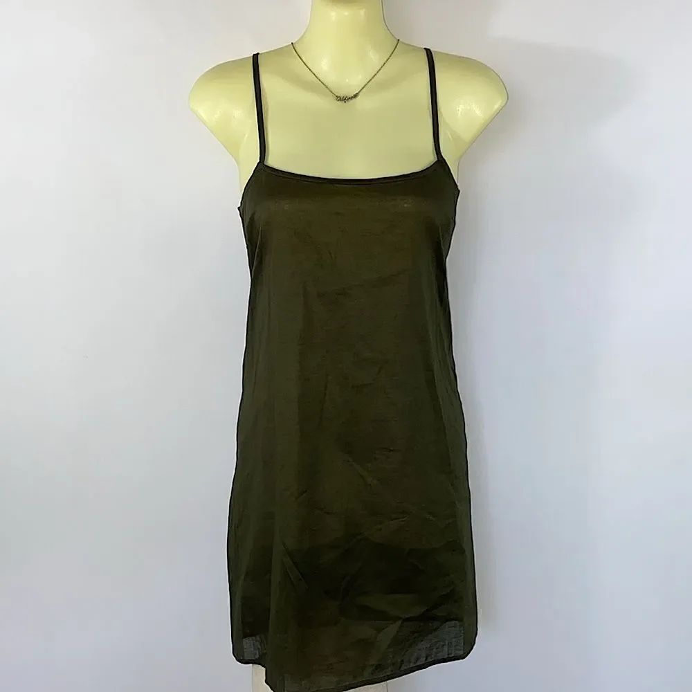 Banana Republic Two Piece Dress and Coat Army Green NWT Sz Small